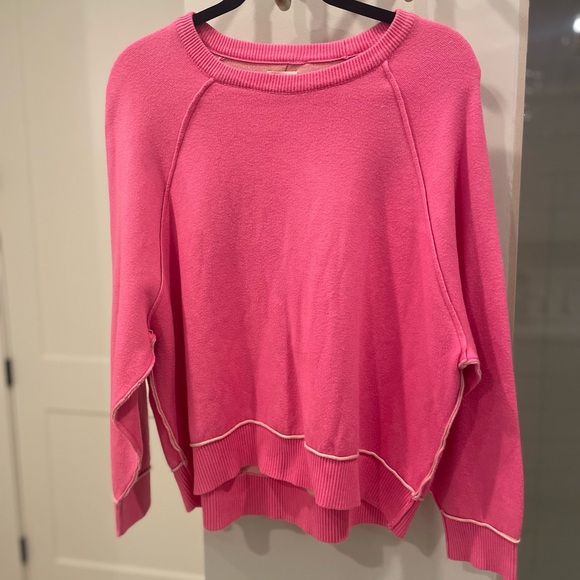 The Oaklyn Cozy Crew-Neck Sweatshirt by Pilcro - Picture 2 of 8